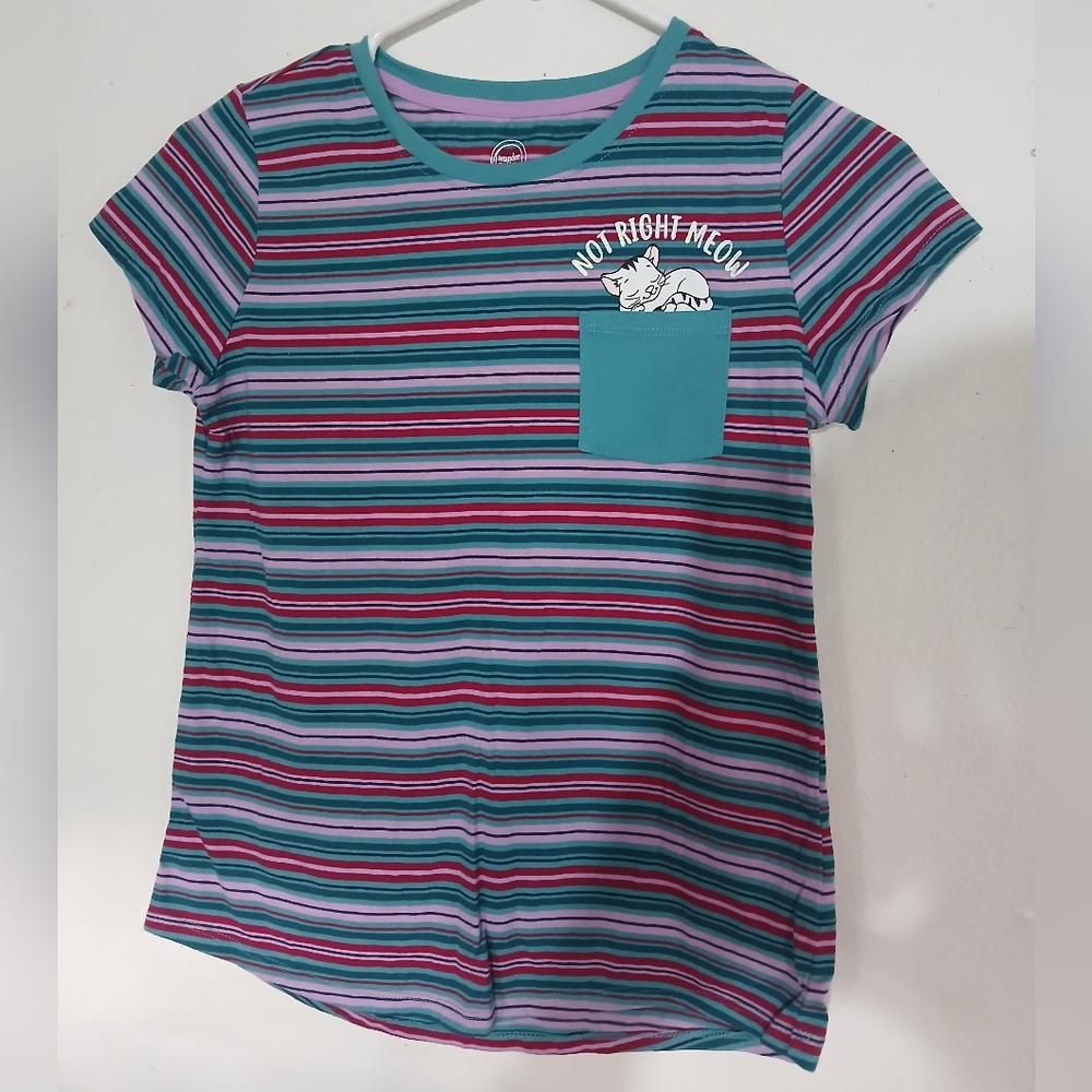 Wonder Nation Striped Short Sleeve Tee - Multicolor (0156)